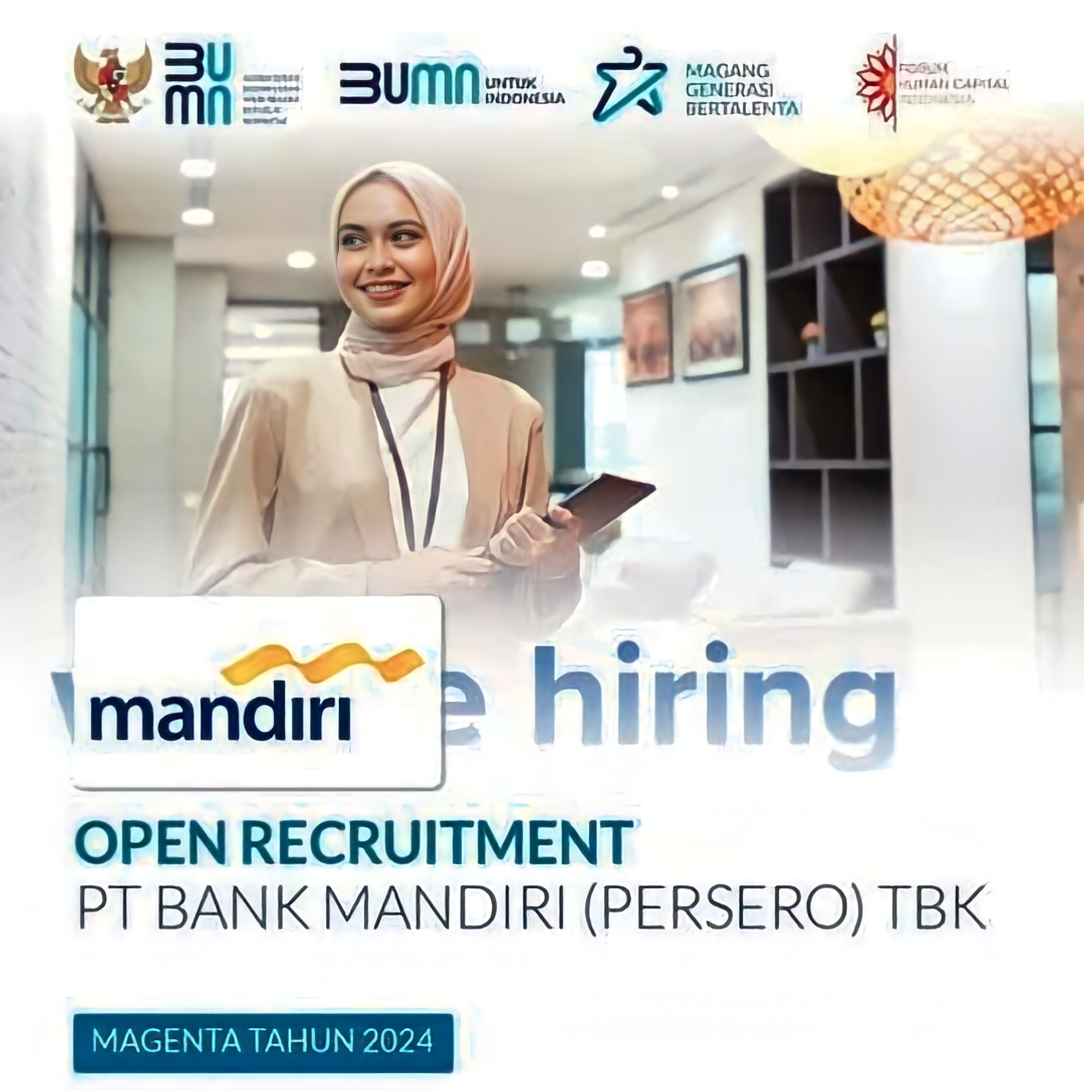 Minat Kerja Bank? PT Bank Mandiri (Persero) Buka Lowongan Bagi Sarjana IPK 3.0, Deadline 3 Januari