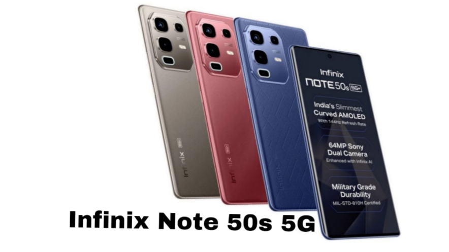 Infinix Note 50S 5G, Desain Premium, Performa Kencang di Kelas Menengah