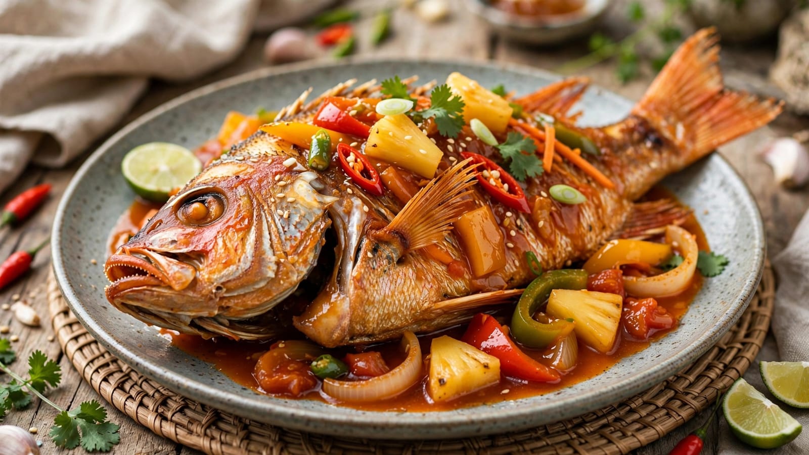 Sup Ikan Kakap Asam Manis, Menu Berkuah yang Segar untuk Keluarga