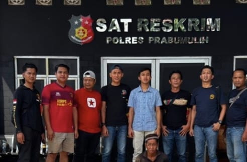 Curi Kabel Jalan Tol, Warga Muara Enim Dibekuk Satreskrim Polres Prabumulih