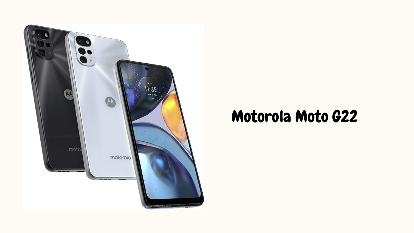 Intip Spesifikasi Smartphone Motorola Moto Moto G22 yang Tawarkan Kamera Memukau