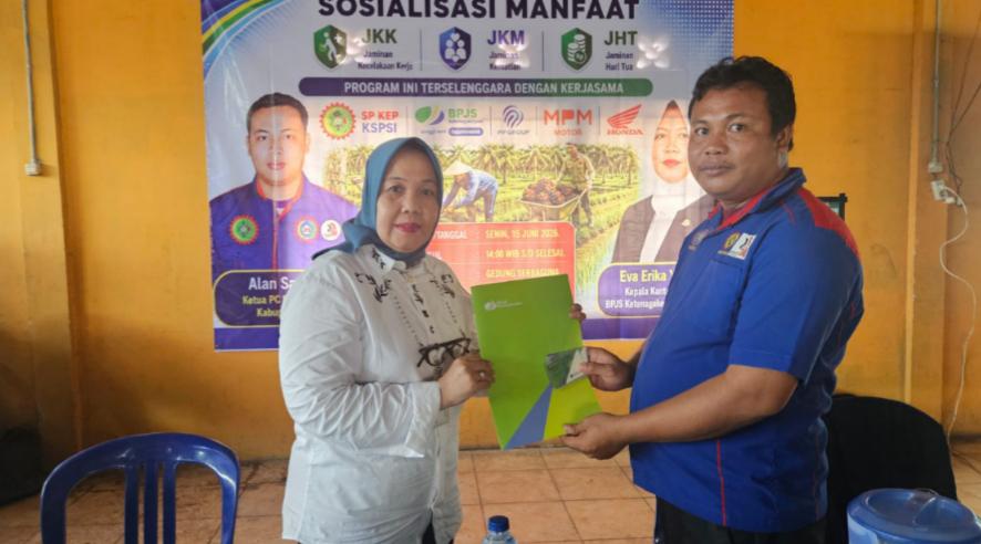 BPJS Ketenagakerjaan Prabumulih Gencarkan Sosialisasi Jaminan Sosial di PALI