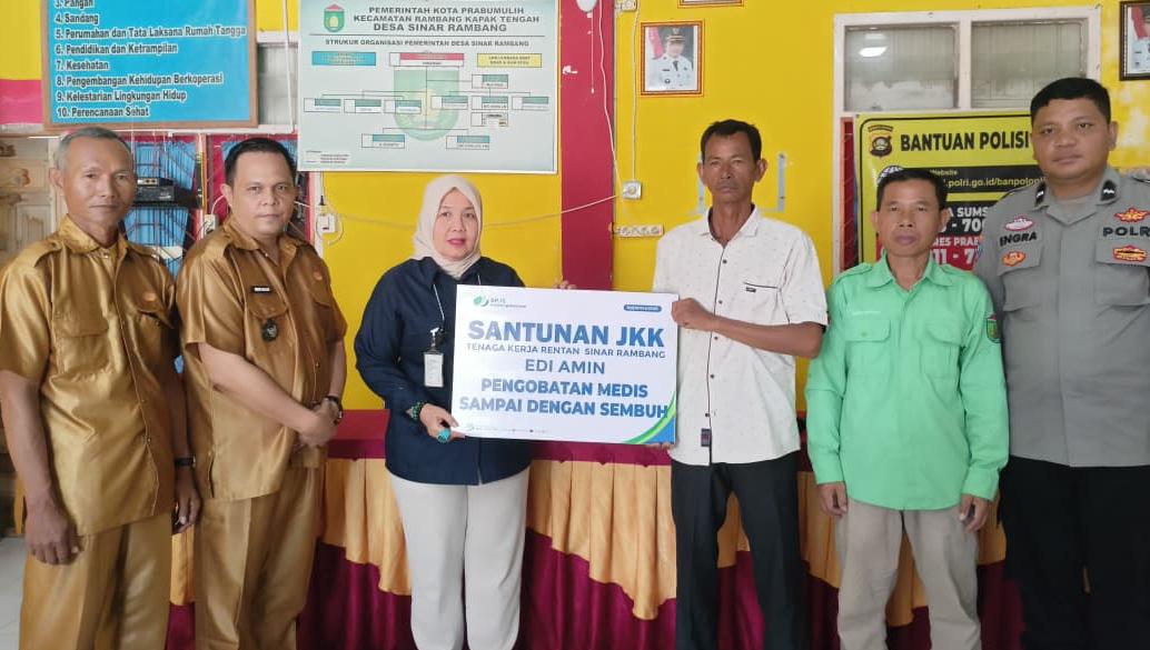 BPJS Ketenagakerjaan Perluas Perlindungan Pekerja Rentan di Prabumulih