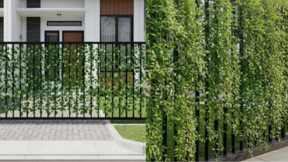 Tampil Estetik dan Fungsional: Ide Pagar Besi Kombinasi Tanaman di 2026