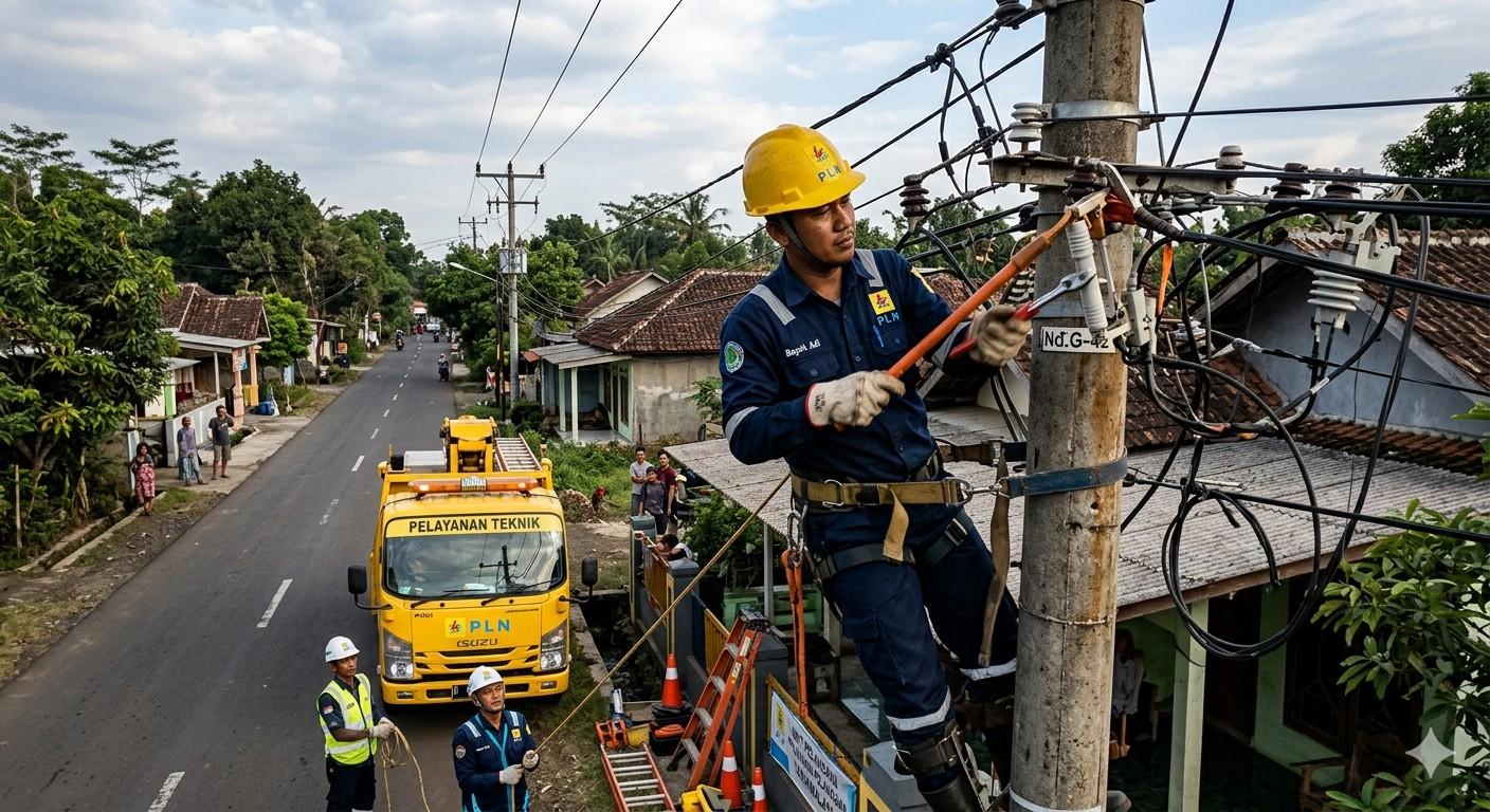 PLN UP3 Ogan Ilir Umumkan Pemeliharaan Jaringan, Listrik Padam Hingga 7 Jam
