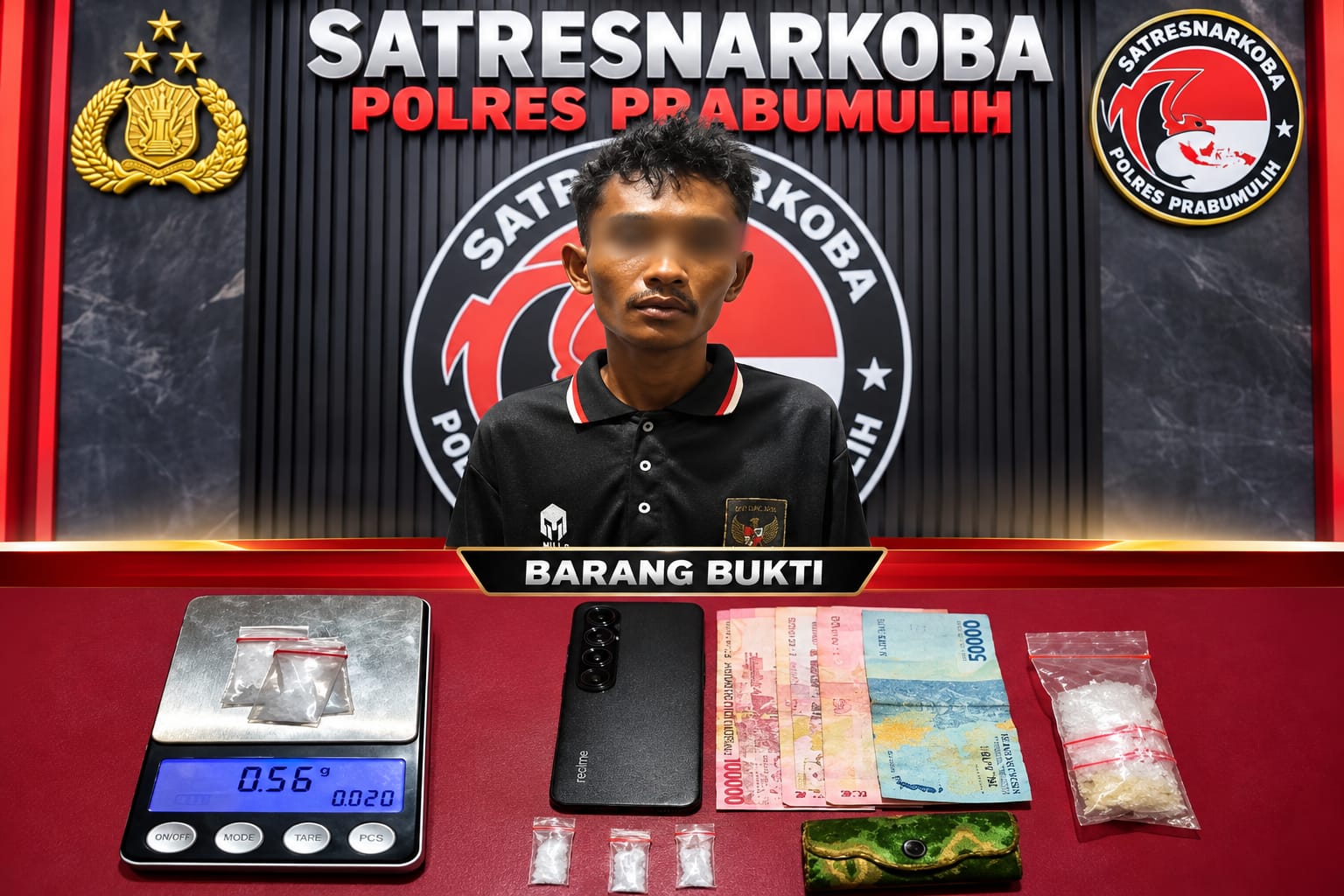 Diduga Hendak Edarkan Sabu, Pria 29 Tahun Diciduk Polisi di Prabumulih