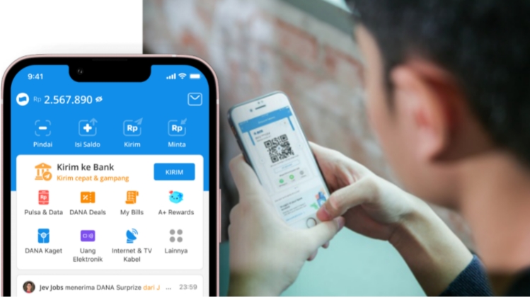 Cara Mudah Kirim Uang Tanpa Akun DANA Menggunakan Send Kode Tunai