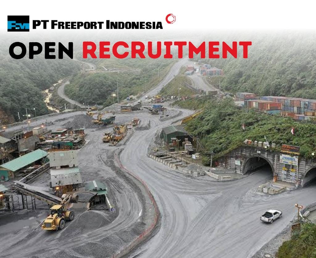 Info Loker Terbaru! Perusahaan Tambang PT Freeport Indonesia Buka Lowongan Kerja, Cek Persyaratannya 