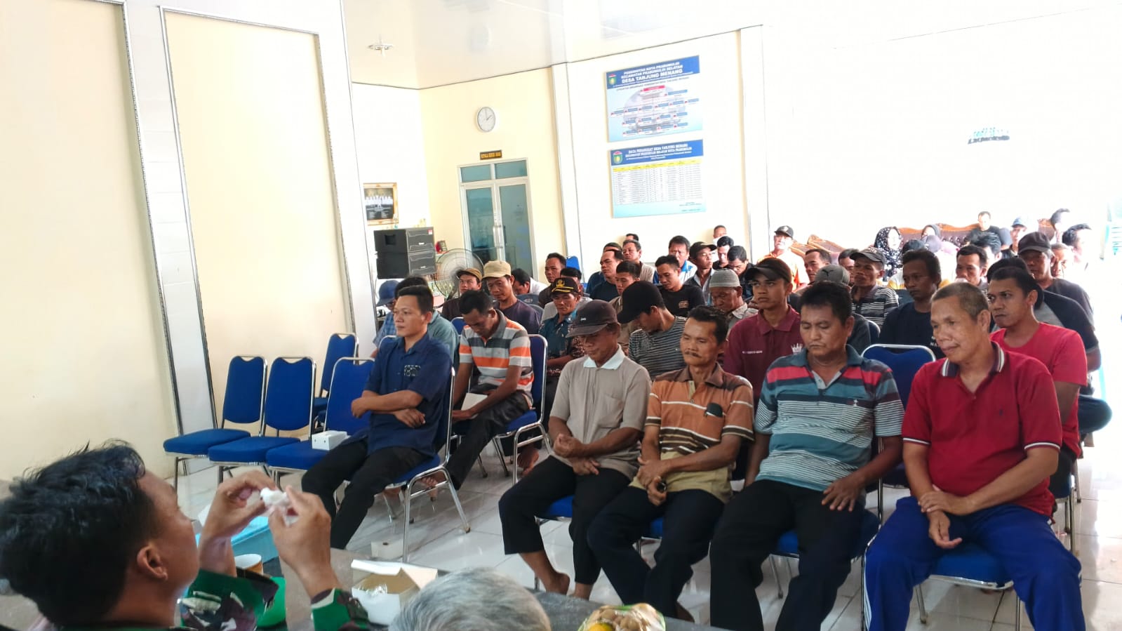 Lebih dari 100 Warga Tanjung Menang Ikuti Bimtek Tebas Tebang untuk Pertanian Produktif