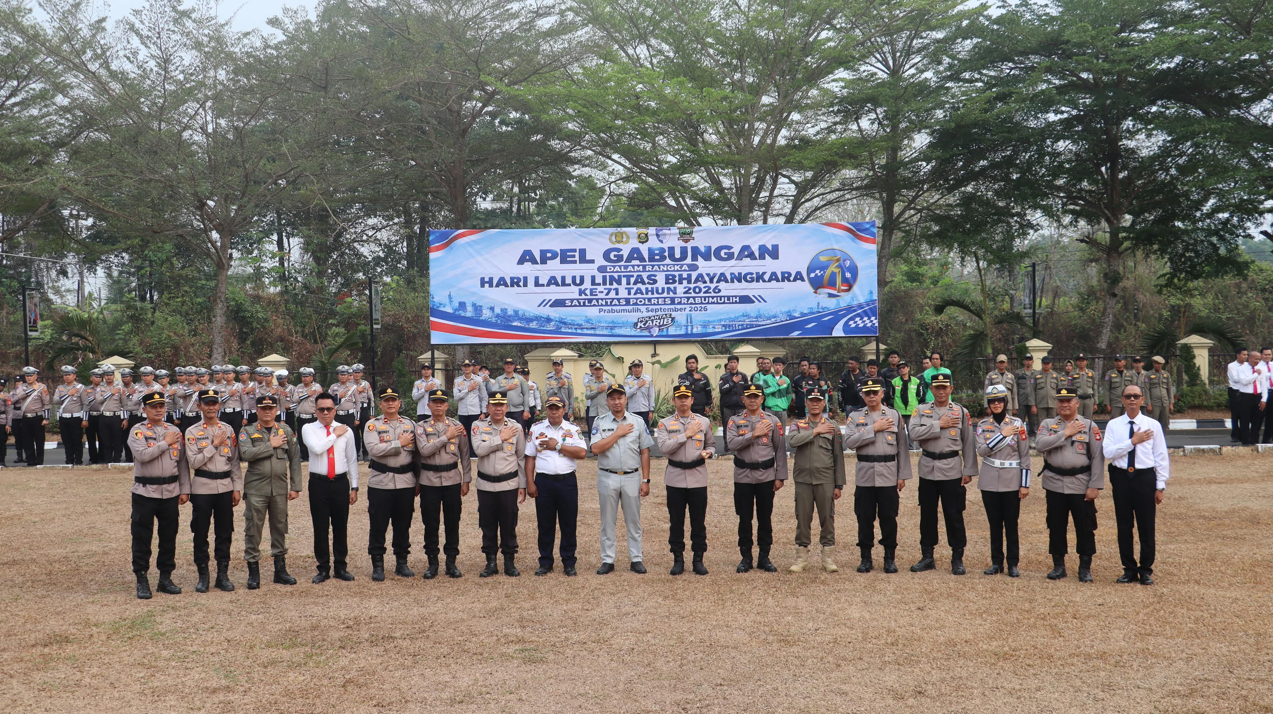 Polres Prabumulih Libatkan Dishub hingga Komunitas Ojek, Perkuat Budaya Tertib di Jalan