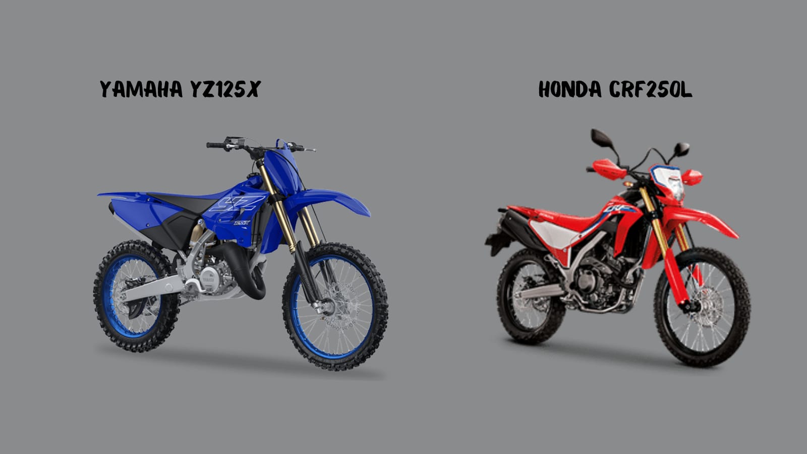 Pilih Mana? Yamaha YZ125X Motor Off Road atau Honda CRF250L Motor Sport, Ini Speknya