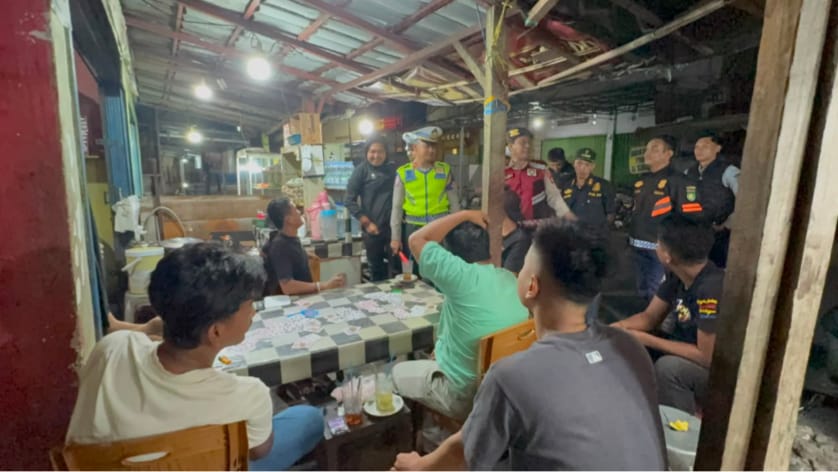 Patroli Gabungan Hingga Subuh, Polres Prabumulih Perketat Pengamanan untuk Jaga Kondusivitas Kota