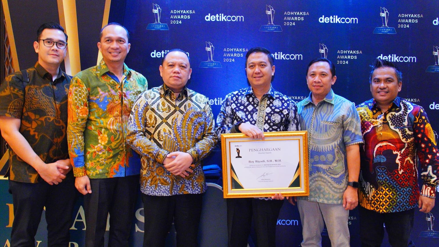 Roy Riady Masuk 3 Besar Nominator Adhyaksa Awards 2024