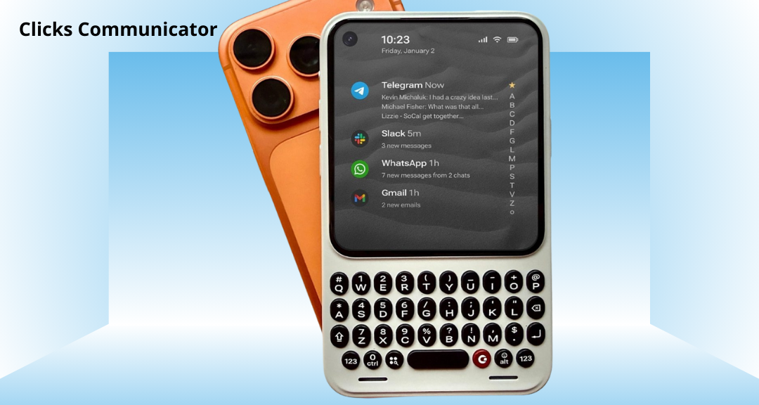 Rindu BlackBerry? Clicks Communicator Hadir dengan Android Modern dan Keyboard QWERTY