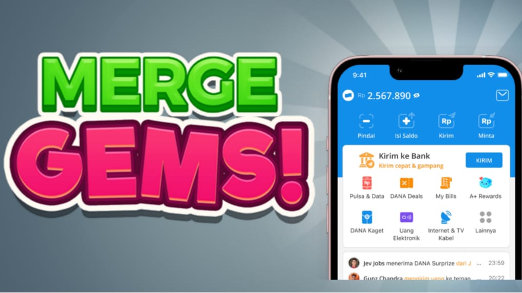 Game Puzzle yang Bisa Menghasilkan Saldo DANA? Ini Fakta tentang Merge Gems