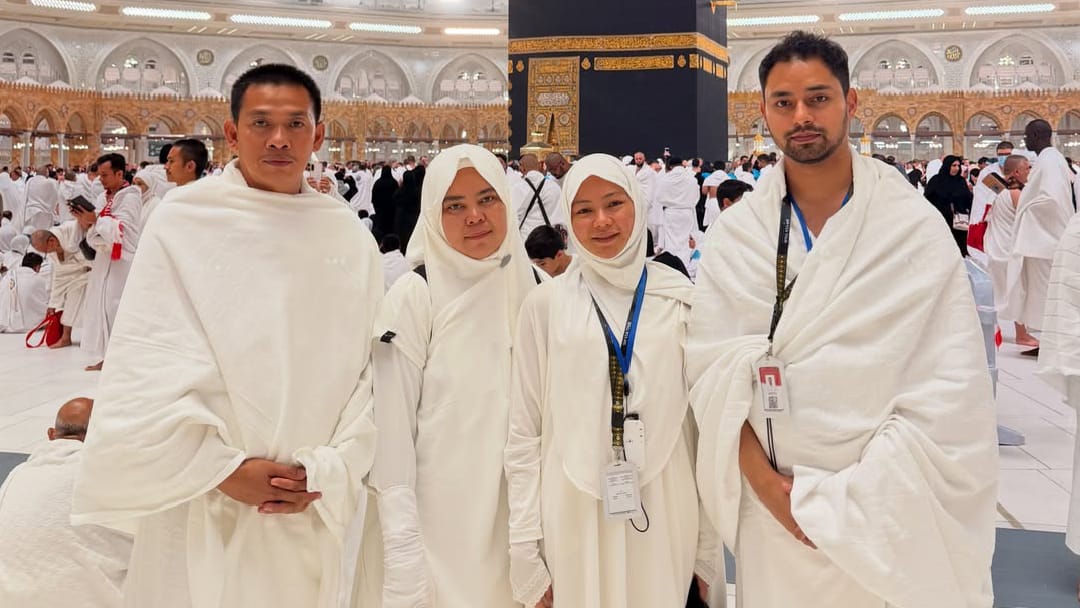 Lady Rara dan Abdullah Alaydrus Jalani Umrah Kedua Sejak Menikah