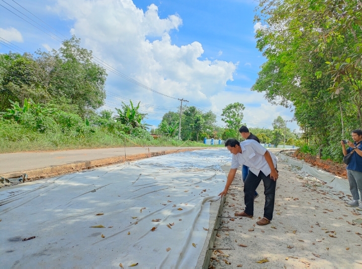 BBPJN Sumsel Perbaiki 11 Titik Kerusakan di Jalan Lingkar Prabumulih 