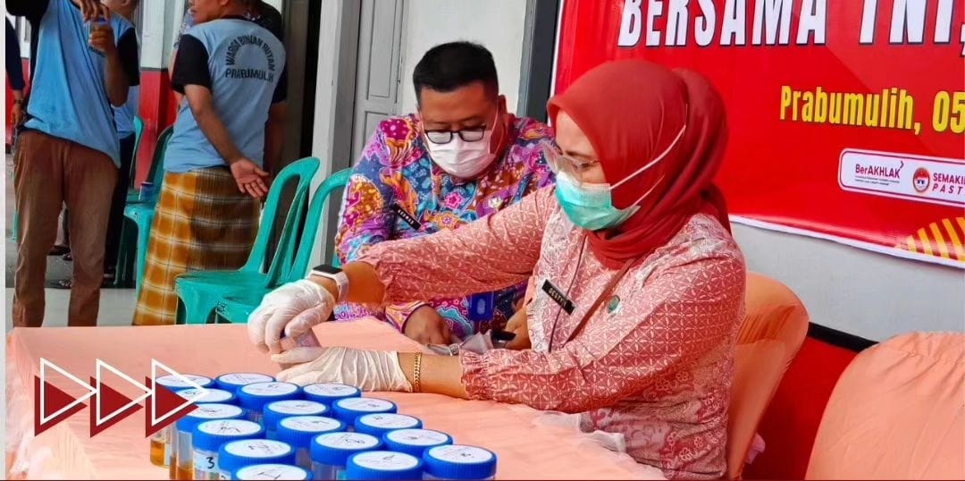 Rutan Prabumulih Lakukan Razia dan Tes Urine untuk Ciptakan Lingkungan Bebas Narkoba