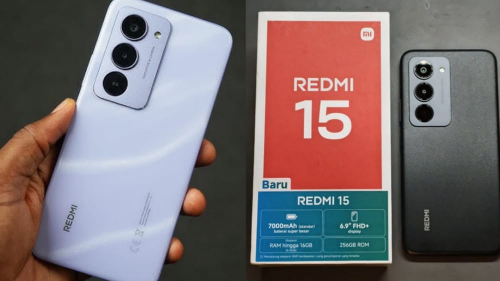 REDMI 15 Resmi Hadir: Baterai 7.000 mAh dan Layar 144Hz di Harga Rp 2 Jutaan