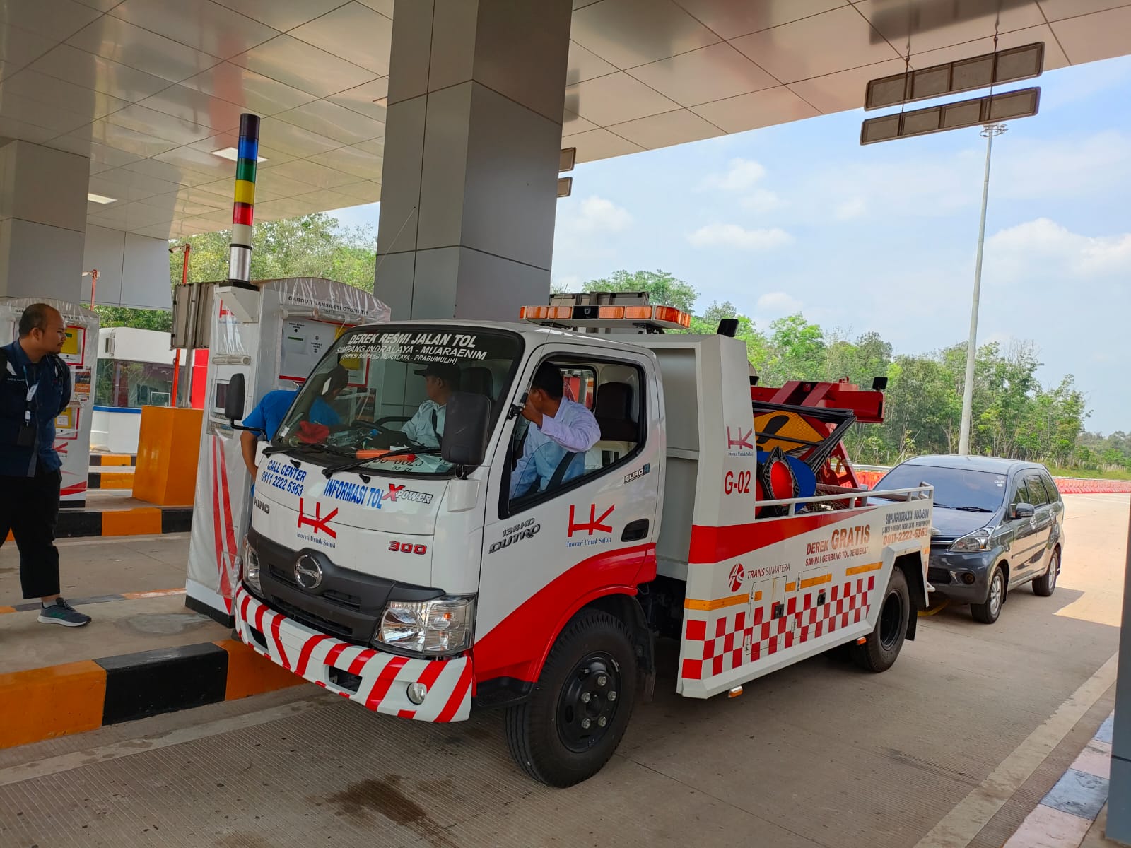 JANGAN PANIK! Mogok di Jalur Tol Indralaya - Prabumulih, Pihak Tol Siapkan Ini 