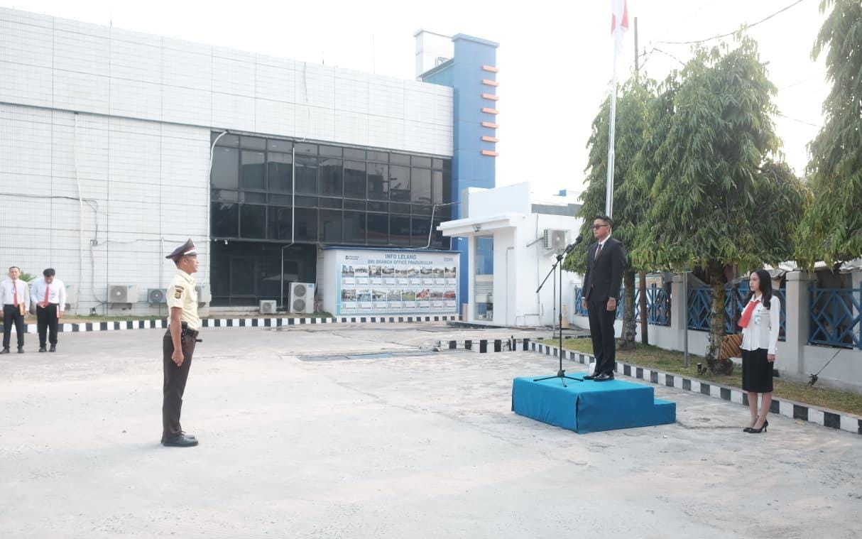 BRI Prabumulih Gelar Upacara Hari Kesaktian Pancasila, Tekankan Integritas dan Pelayanan