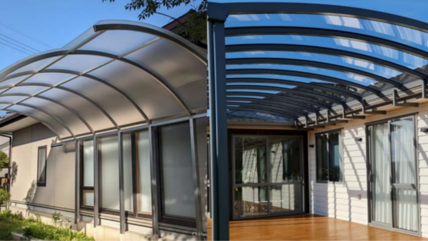 Kanopi Lengkung: Sentuhan Elegan untuk Hunian yang Fungsional