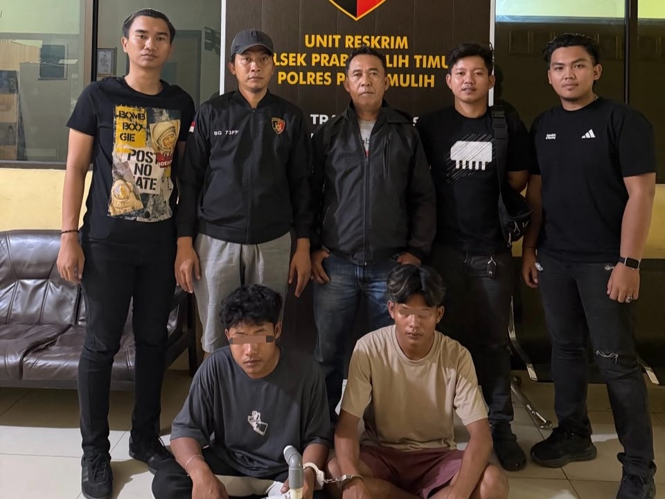 Polsek Prabumulih Timur Ungkap Kasus Curat, Dua Pemuda Diamankan