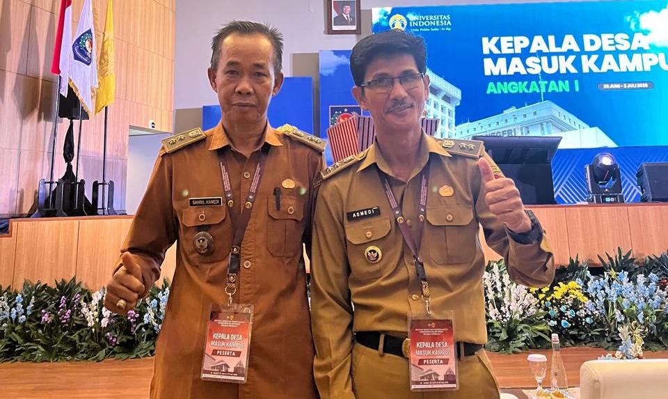 Dua Kades Asal Prabumulih Asah Kompetensi Kepemimpinan Lewat Program di Universitas Indonesia