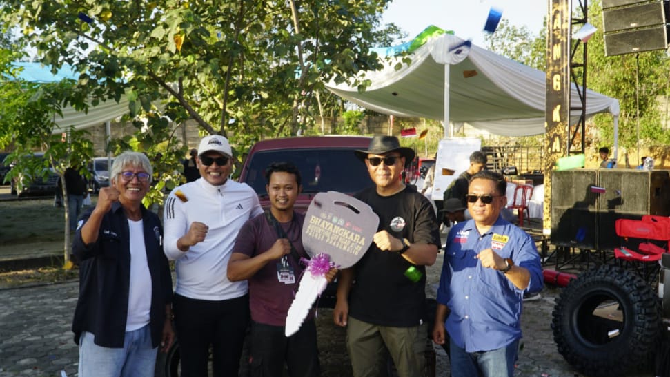 Polres Prabumulih Tutup Event Adventure Offroad Rayakan HUT Bhayangkara ke-79 dengan Meriah
