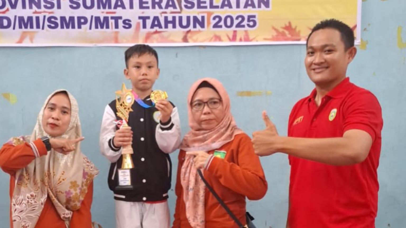 Gemilang di Ajang O2SN SD Tingkat Provinsi  2025, Prabumulih Boyong Dua Emas Cabor Karate dan Silat! 