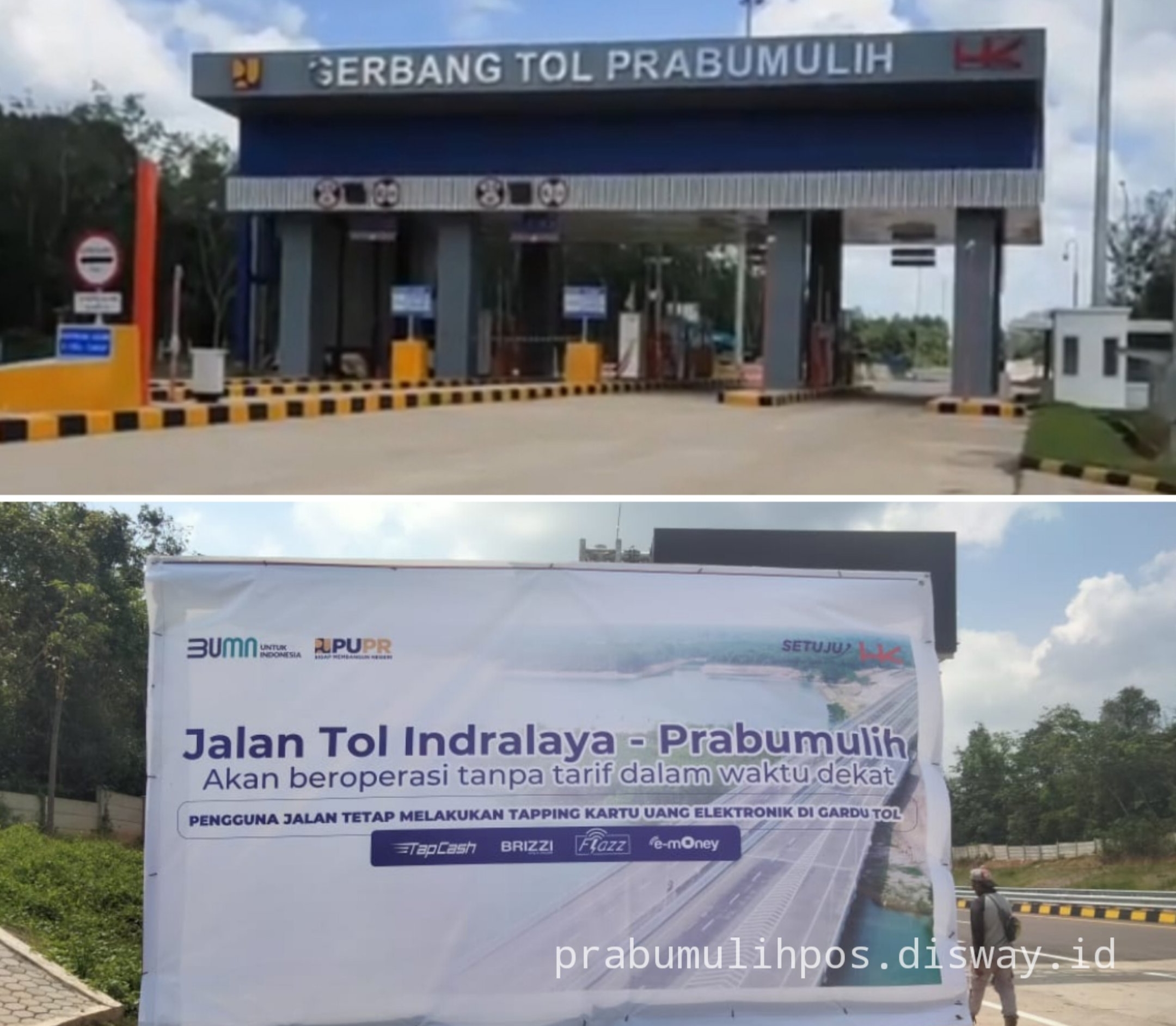 HORE! Lewat Tol Indralaya - Prabumulih Gratis, Tapi...