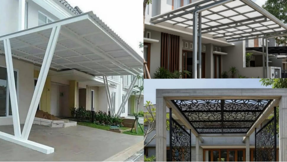 8 Model Kanopi Minimalis Terbaru 2026, Estetik dan Cocok untuk Rumah Modern