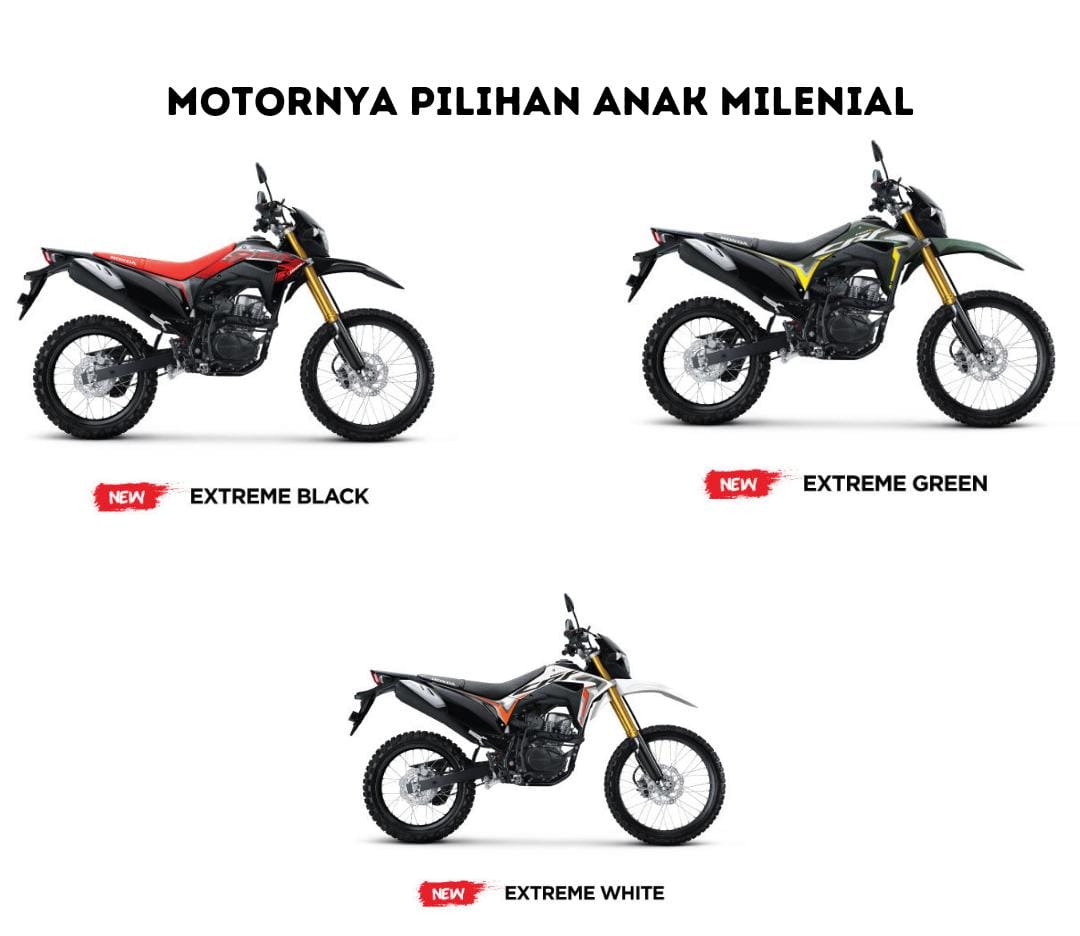 Ini Spek CRF150L Motornya Anak Milenial, Dijamin Makin Keren, Saingan CBR150R?