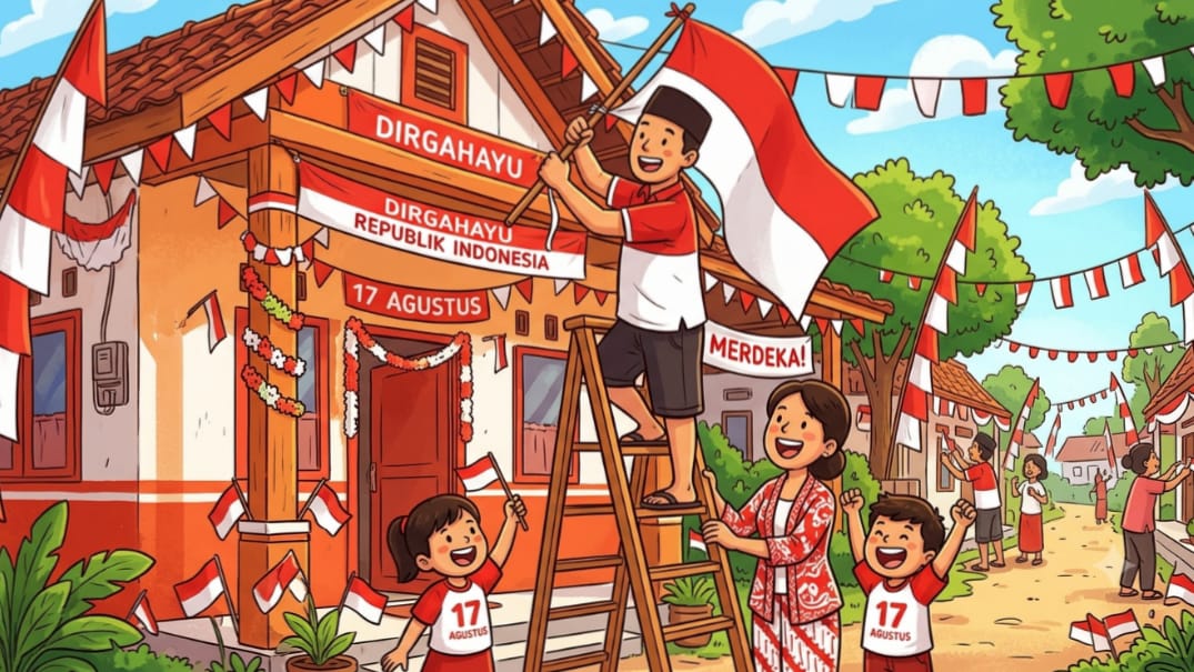 HUT RI ke-81: Jangan Asal Pasang, Ini Aturan Mengibarkan Bendera Merah Putih