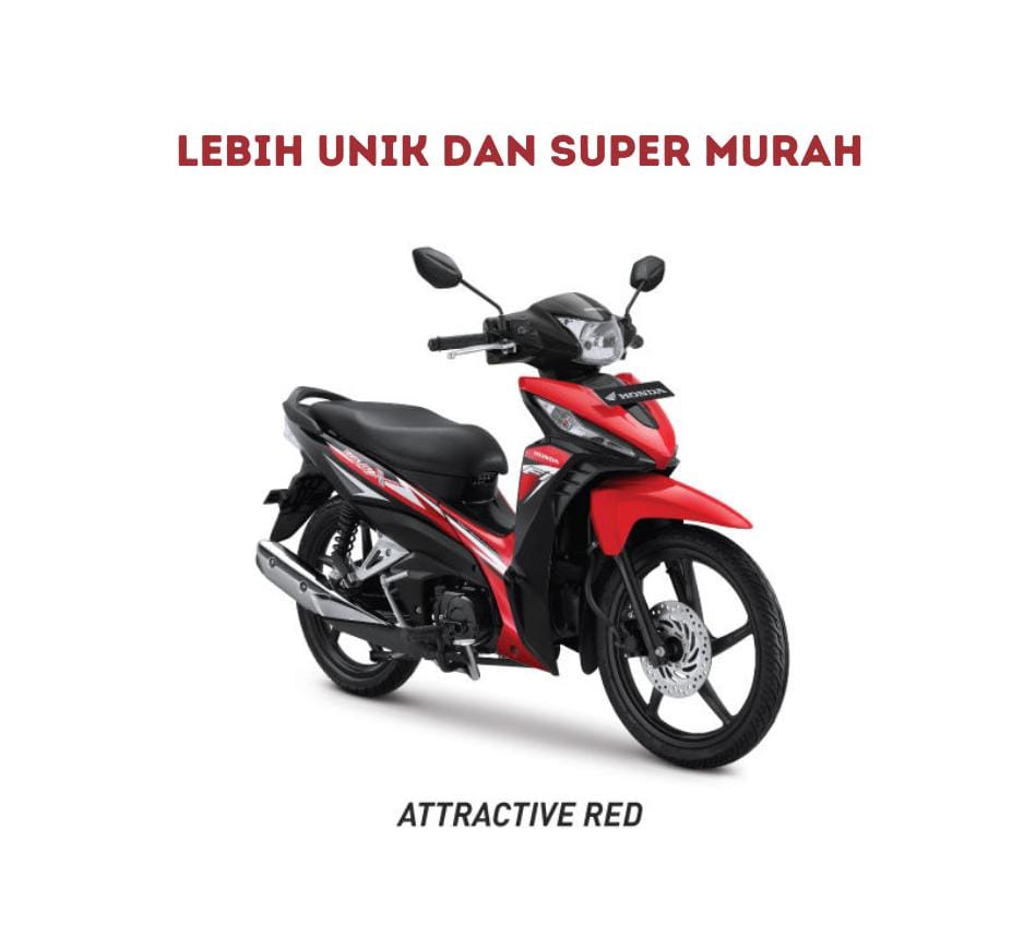 Lebih Unik dan Super Murah, Honda Revo Cuma Rp 16 Jutaan