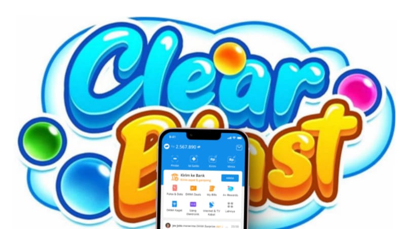 Clear Blast Viral di 2026, Benarkah Game Puzzle Ini Bisa Menghasilkan Saldo DANA?