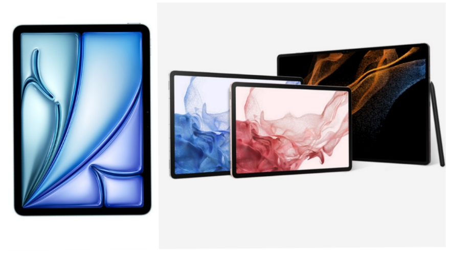 iPad Air M2 vs Samsung Galaxy Tab S8 FE: Tablet Mana yang Layak Dibeli?