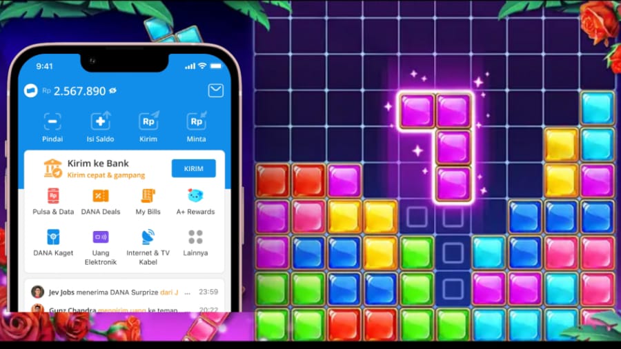 Cara Mudah Menghasilkan Uang dari Game Block Puzzle, Cukup Main dan Dapatkan DANA