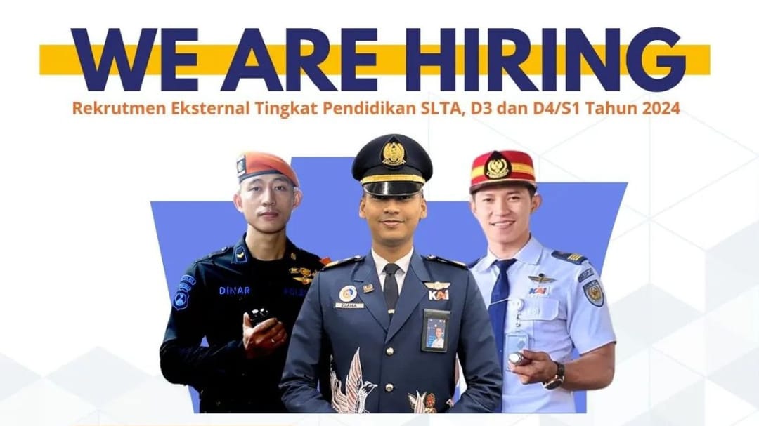 KAI Buka Rekrutmen Eksternal 2026, Lulusan SLTA hingga S1 Bisa Daftar