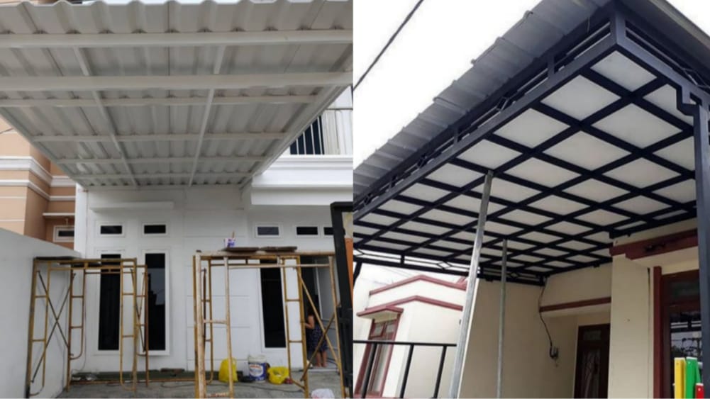 Spandek vs Alderon: Panduan Memilih Kanopi Rumah Terbaik