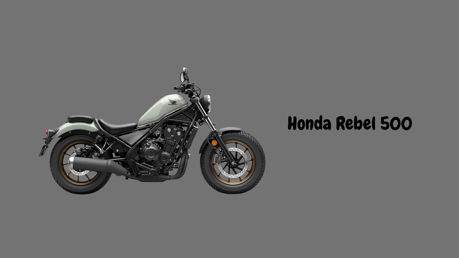 Cruiser Bike : Spesifikasi Honda Rebel 500, Miliki 3 Color Variant yang Memukau