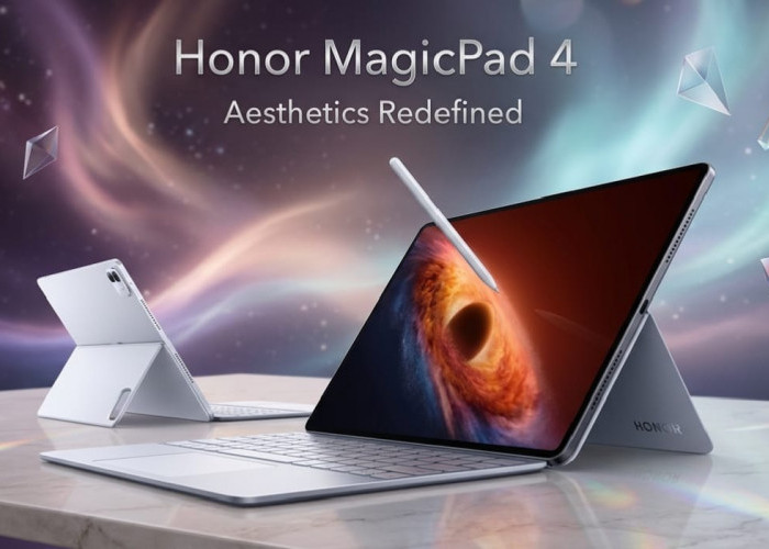 HONOR MagicPad 4 Resmi Jadi Tablet Tipis dengan Snapdragon 8 Gen 5, Layarnya 165 Hz