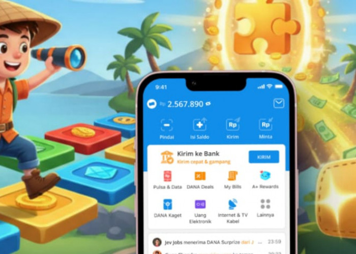 Santai di Rumah Bisa Dapat Saldo DANA! Begini Cara Main Crazy Tile Journey