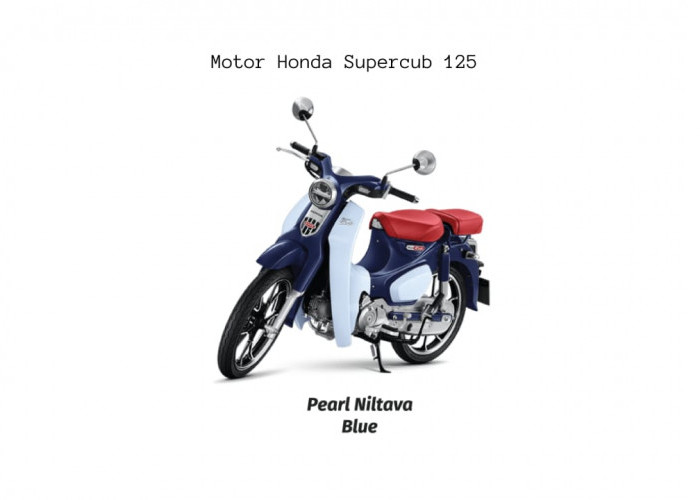 Desain Classic Makin Buat Honda Supercub C125 Tampil Keren, Ini Spek dan Harganya