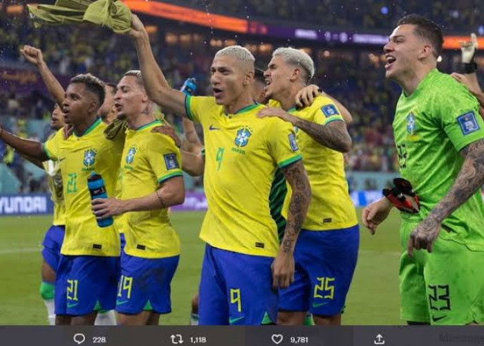 Brasil Singkirkan Korsel 4-1, Bakal Tantang Kroasia di Perempatfinal 
