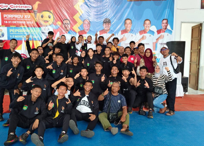 Kick Boxing Prabumulih Berjaya di Porprov Sumsel XV 2025, Bawa Pulang 6 Medali