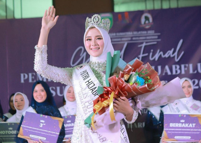 Anisyah Agustin Asal Prabumulih, Pemenang Putri Hijabfluencer Sumsel 2023 
