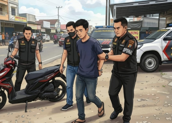 Diduga Gelapkan Motor Perusahaan, Pria 26 Tahun Diamankan Polres Prabumulih