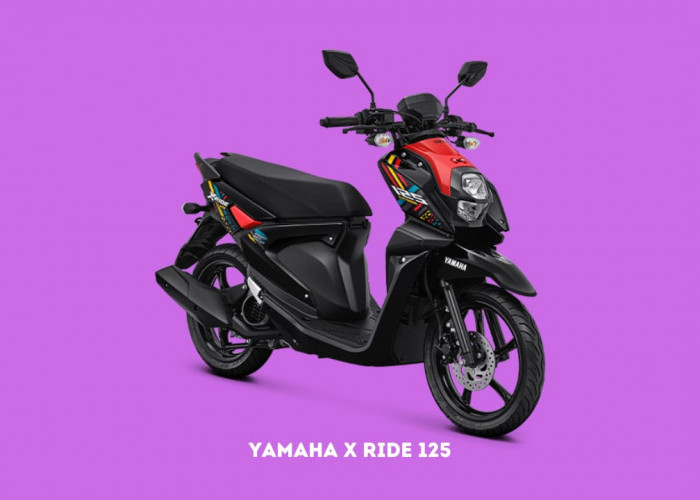 Bensin Irit dan Tahan Lama, Ini dia Spek dan Harga Motor Matic Yamaha X-Ride 125
