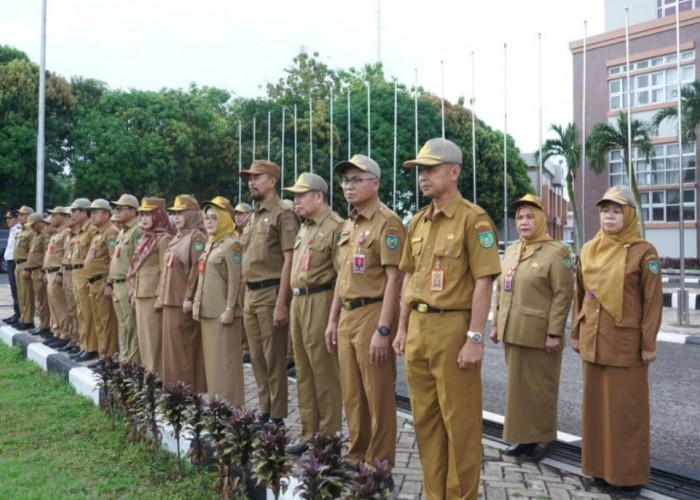 Pimpin Apel Mingguan, Sekda Prabumulih Tekankan Disiplin dan Pelayanan Prima ASN